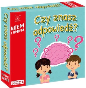 WIEM I UMIEM. CZY ZNASZ ODPOWIEDŹ?, KANGUR