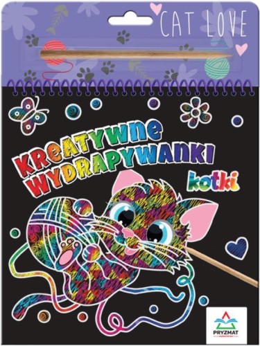 Kreatywne wydrapywanki. Kotki, praca zbiorowa