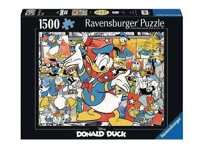 Puzzle 1500 Kaczor Donald, Ravensburger