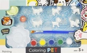 ZESTAW ZWIERZĄTEK DO MALOWANIA, MADEJ