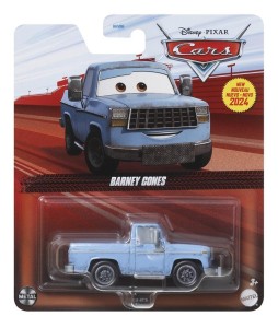 CARS. AUTO BARNEY CONES HTX84, MATTEL