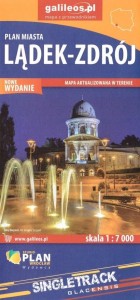 LĄDEK ZDRÓJ - PLAN MIASTA 1:7000