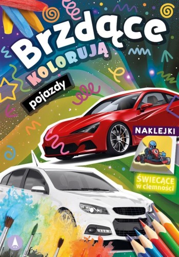 Brzdące kolorują. Pojazdy, praca zbiorowa