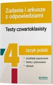 TESTY CZWARTOKLASISTY J.POLSKI ZADANIA I ARKUSZE