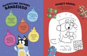 BLUEY. HURA, IDĄ ŚWIĘTA! ZABAWY I ZADANI...