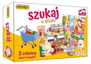 SZUKAJ W SKLEPIE - ZESTAW EDUKACYJNY, ADAMIGO