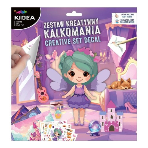 Zestaw kreatywny Kalkomania Magic KIDEA, DERFORM