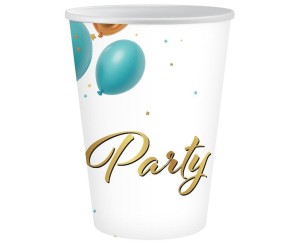 KUBECZKI PAPIEROWE PARTY 250ML 6SZT