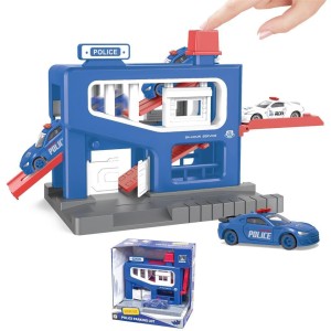 PARKING POLICYJNY + AUTO METALOWE, TRIFOX