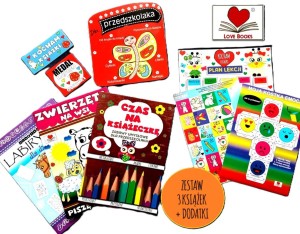DLA PRZEDSZKOLAKA. ZESTAW 3 KSIĄŻEK Z DODATKAMI