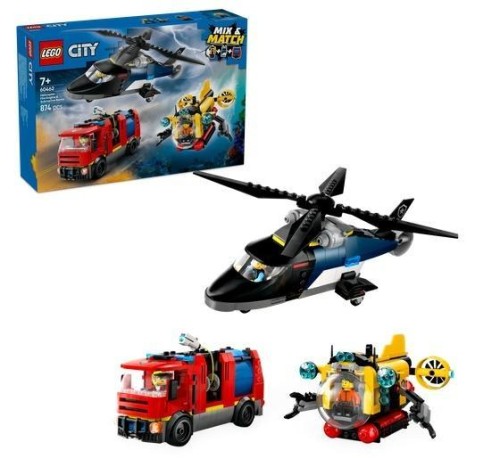 LEGO(R) CITY 60462 Zestaw z helikopterem,...