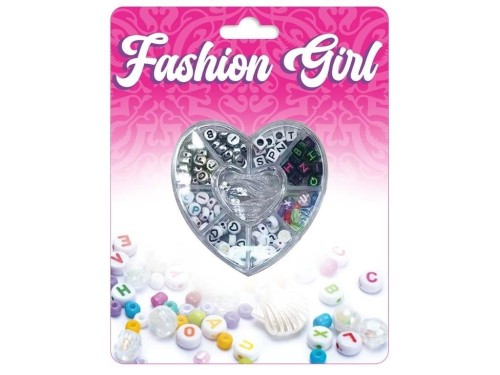 Zestaw koralików Serce 100el, Czapska