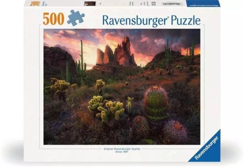 Puzzle 500 Kaktusy, Ravensburger