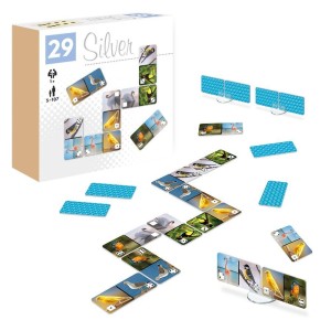 DOMINO PTAKI SILVER ALEX, SILVER