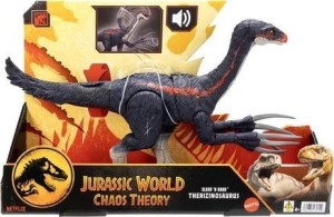 JURASSIC WORLD TEORIA CHAOSU TERIZINOZAUR, MATTEL