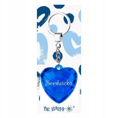 Brelok serce Serduszko, Be-Happy Gifts