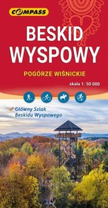 MAPA TURYSTYCZNA - BESKID WYSPOWY 1:50 000 W.2025