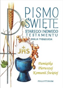 BIBLIA TYSIĄCLECIA DUŻA TW (KOMUNIA KIELICH)