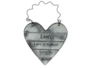 ZAWIESZKA DREWNIANA SERCE