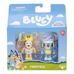 BLUEY. ZESTAW Z 2 FIGURKAMI, TM TOYS