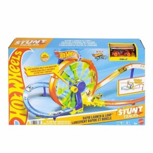 HOT WHEELS STUNT TRACKS PĘTLA TOR SAMOCHOD. + AUTO