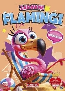 ZABAWNE FLAMINGI Z NAKLEJKAMI, KATARZYNA SALAMON