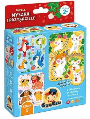 CzuCzu Puzzle Myszka i przyjaciele