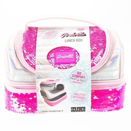 Lunchbox różowy fluo