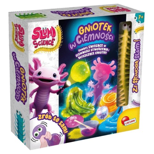 Gniotek w ciemności Slumi Science, Lisciani