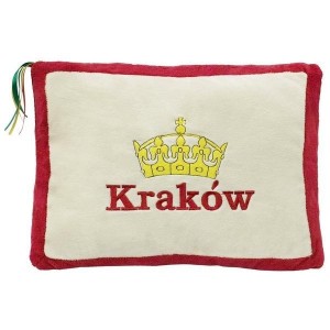 PODUSZKA KRAKÓW CZERWONA 34X24CM, BEPPE