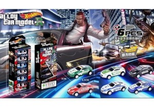 AUTA METALOWE 6SZT, MERKPOL