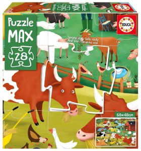 PUZZLE XL 28 FARMA, EDUCA