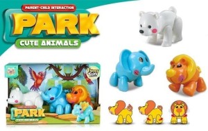 ZESTAW 3 ZWIERZĄT TWISTER, MERKPOL