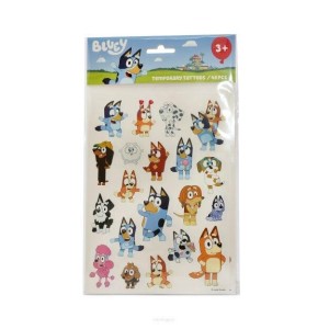 TATUAŻE ZMYWALNE BLUEY 40SZT, MICKI