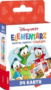 DISNEY UCZY. TWORZĘ ZDANIA I CZYTAM. KARTY
