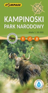 MAPA - KAMPINOSKI PARK NARODOWY 1:50 000