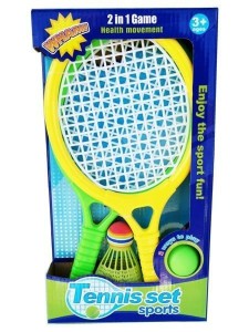 PALETKI Z PIŁKĄ I LOTKĄ