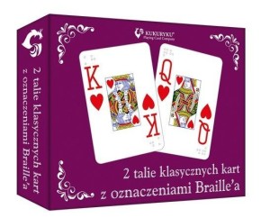 KARTY KLASYCZNE ZE ZNAKAMI BRAILLE'A, KUKURYKU