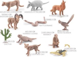 ZESTAW ZWIERZĄT PUSTYNNYCH, MERKPOL