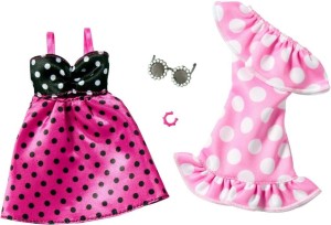 BARBIE UBRANKA + AKCESORIA 2-PAK HYV04, MATTEL