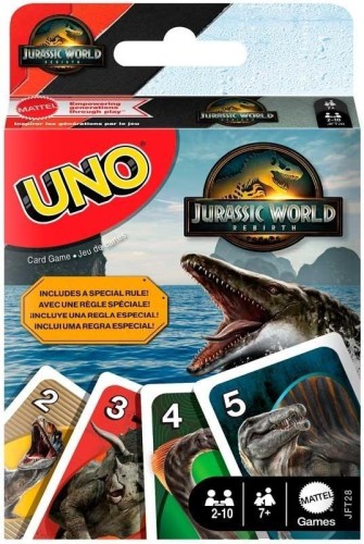 Uno Jurassic World 4, Mattel