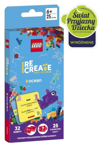 Lego Recreate. Karty Wyzwań. Ocean, praca zbiorowa