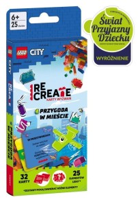 LEGO RECREATE. KARTY WYZWAŃ. PRZYGODA W MIEŚCIE