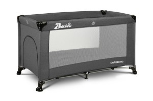 ŁÓŻECZKO TURYSTYCZNE BASIC GRAFIT, CARETERO