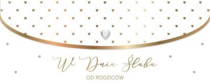 KARNET ŚLUB OD RODZICÓW LUX-197