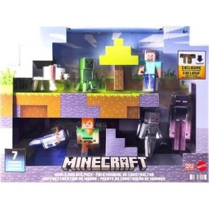 MINECRAFT ZESTAW MOBÓW FIGURKI, MATTEL
