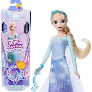 LALKA DISNEY FROZEN SPIN&REVEAL ELSA