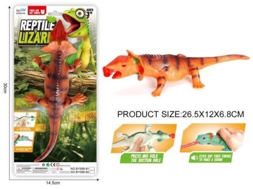 Jaszczurka z wyciąganym językiem 26cm, Merkpol