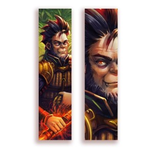 ZAKŁADKA KARTONOWA - SUN WUKONG, MOLOM