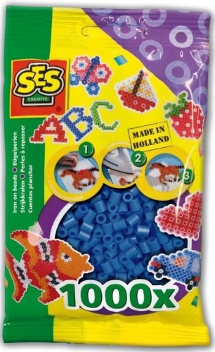 Koraliki do prasowanek - ciemny niebieski, SES NL